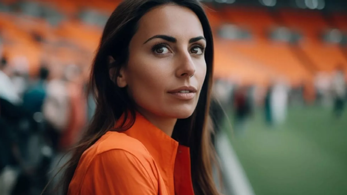 Oranjesupporter in oranje bikini zorgt voor veel nieuwe fans voor Nederland!